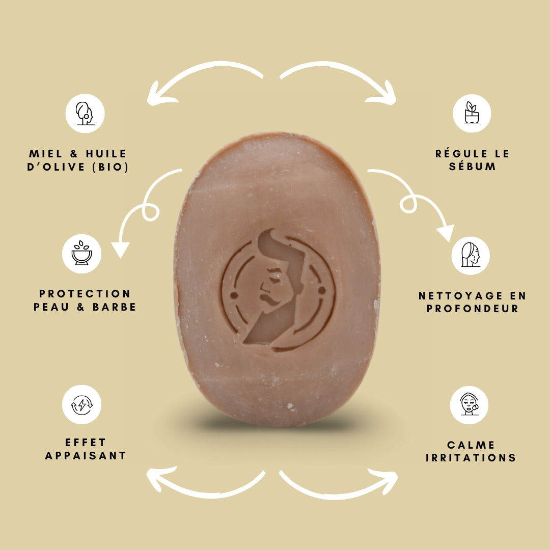 Savon barbe & corps purifiant