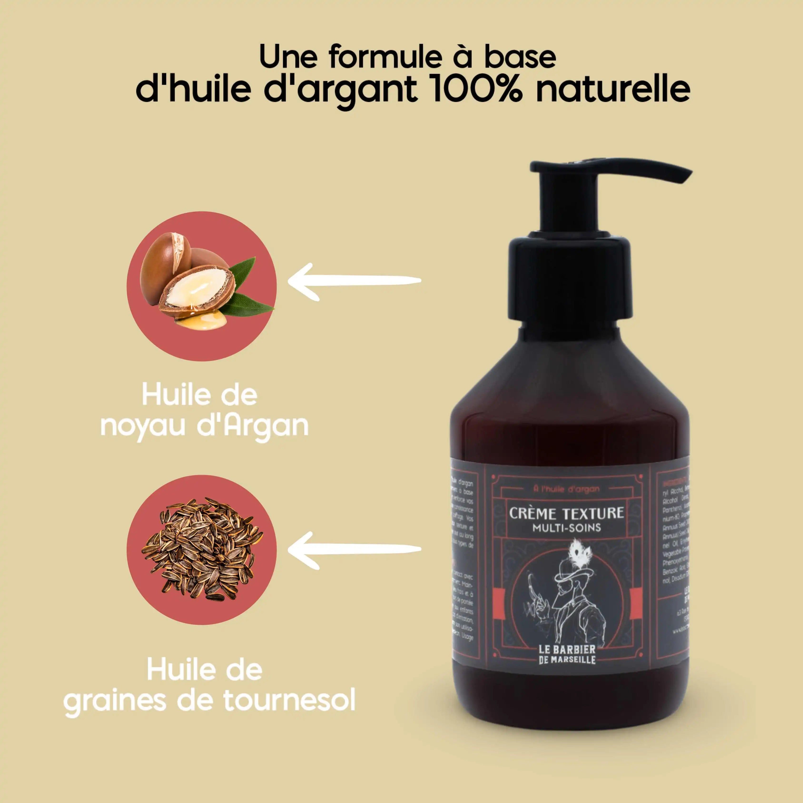 Crème texture à l’huile d’Argan