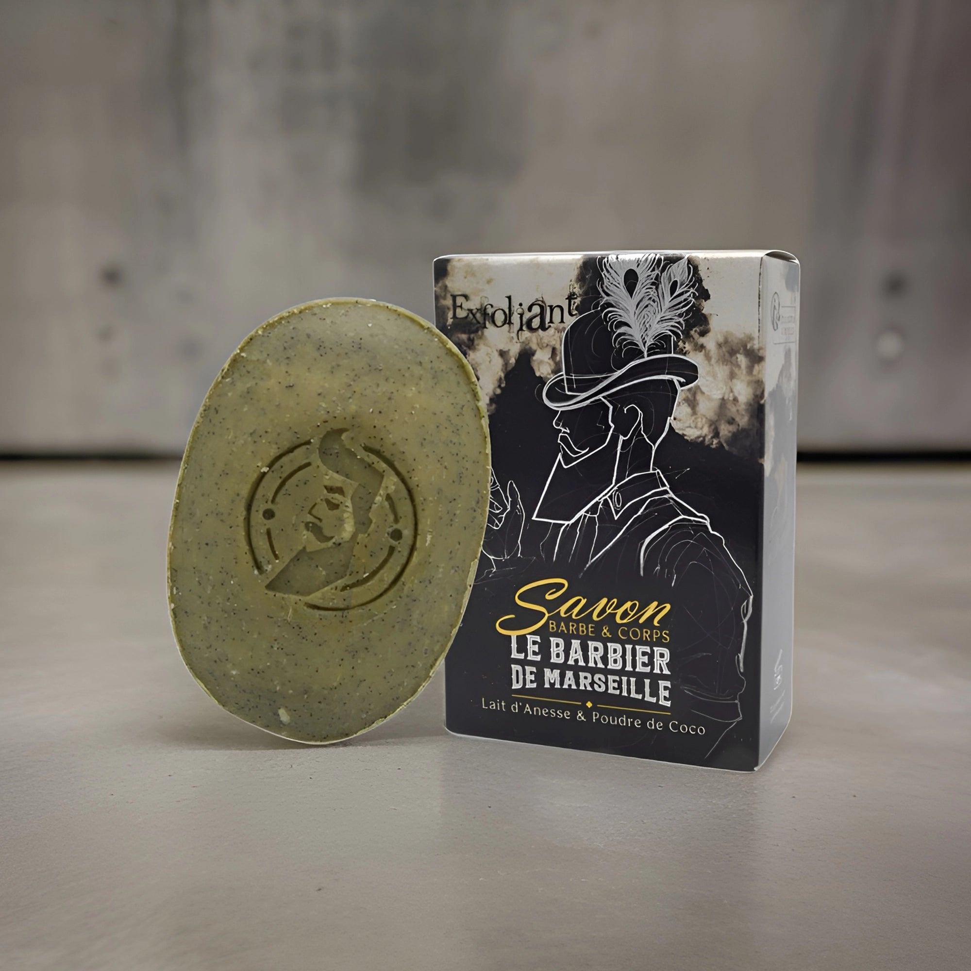 Savon barbe & corps exfoliant